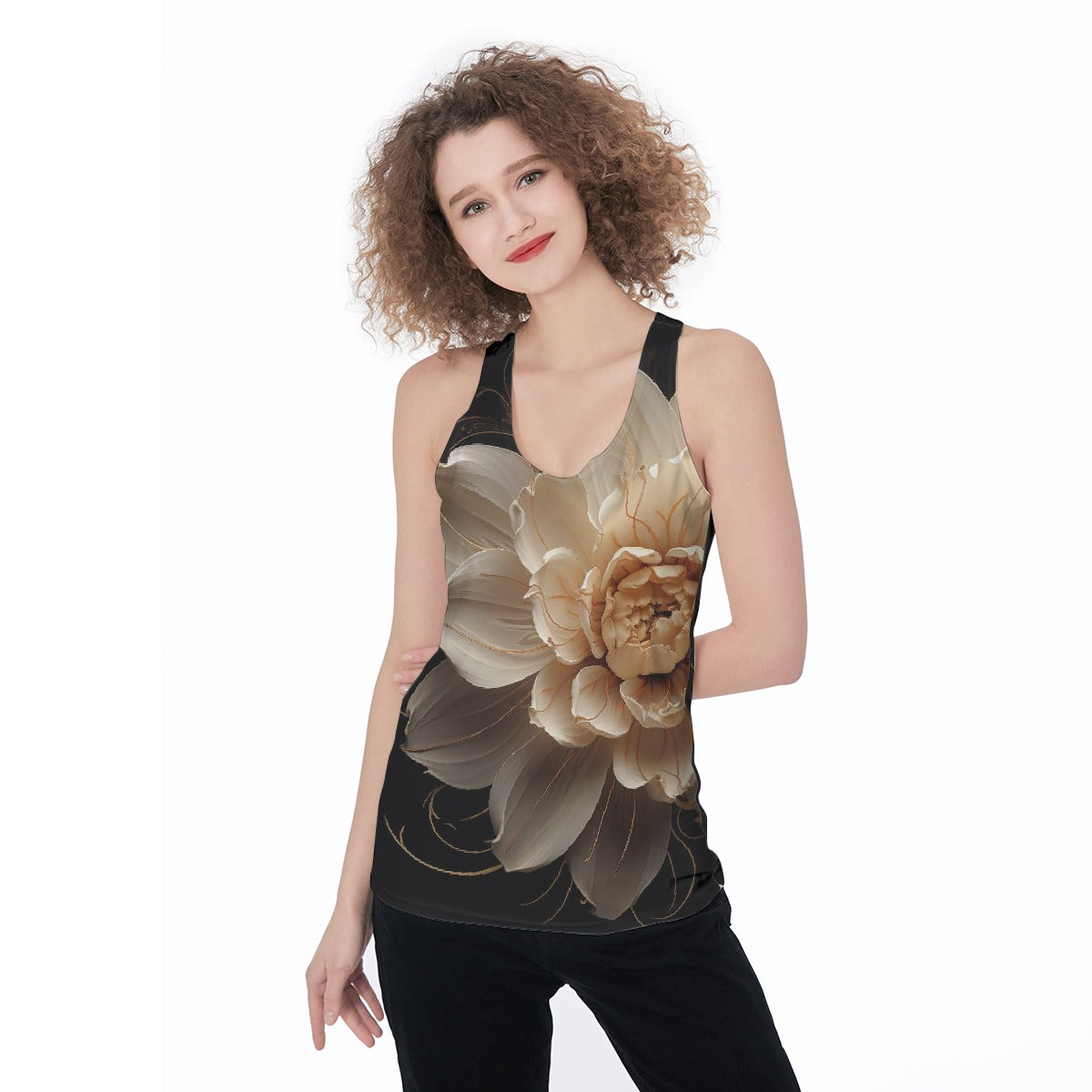 All-Over Print Women's Racerback Tank Top