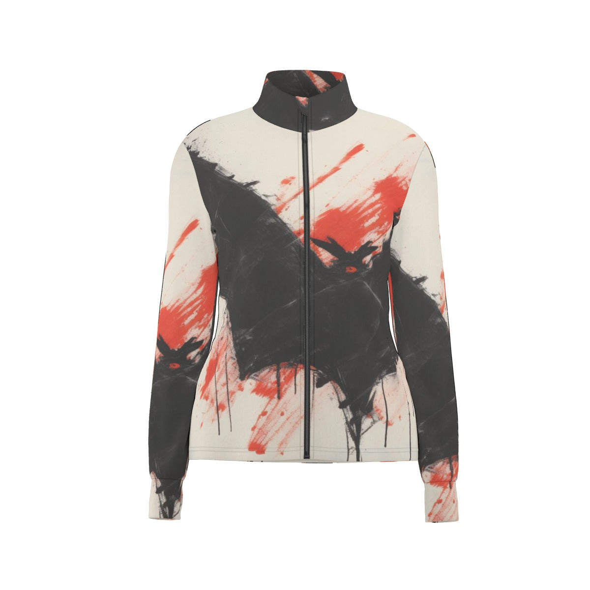 All-Over Print Women's Long Sleeve Thumbhole Jacket