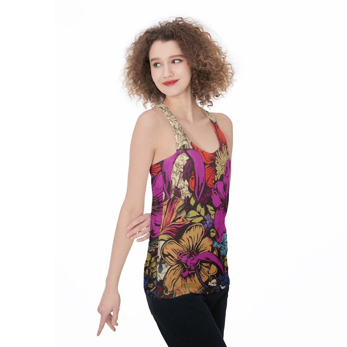 All-Over Print Women's Racerback Tank Top