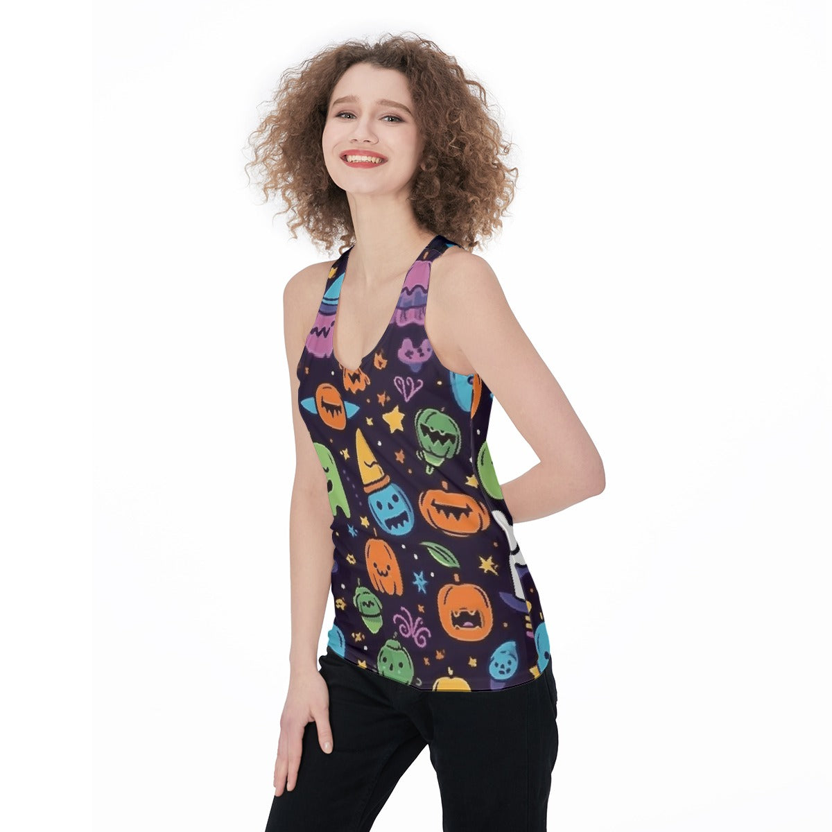 All-Over Print Women's Racerback Tank Top