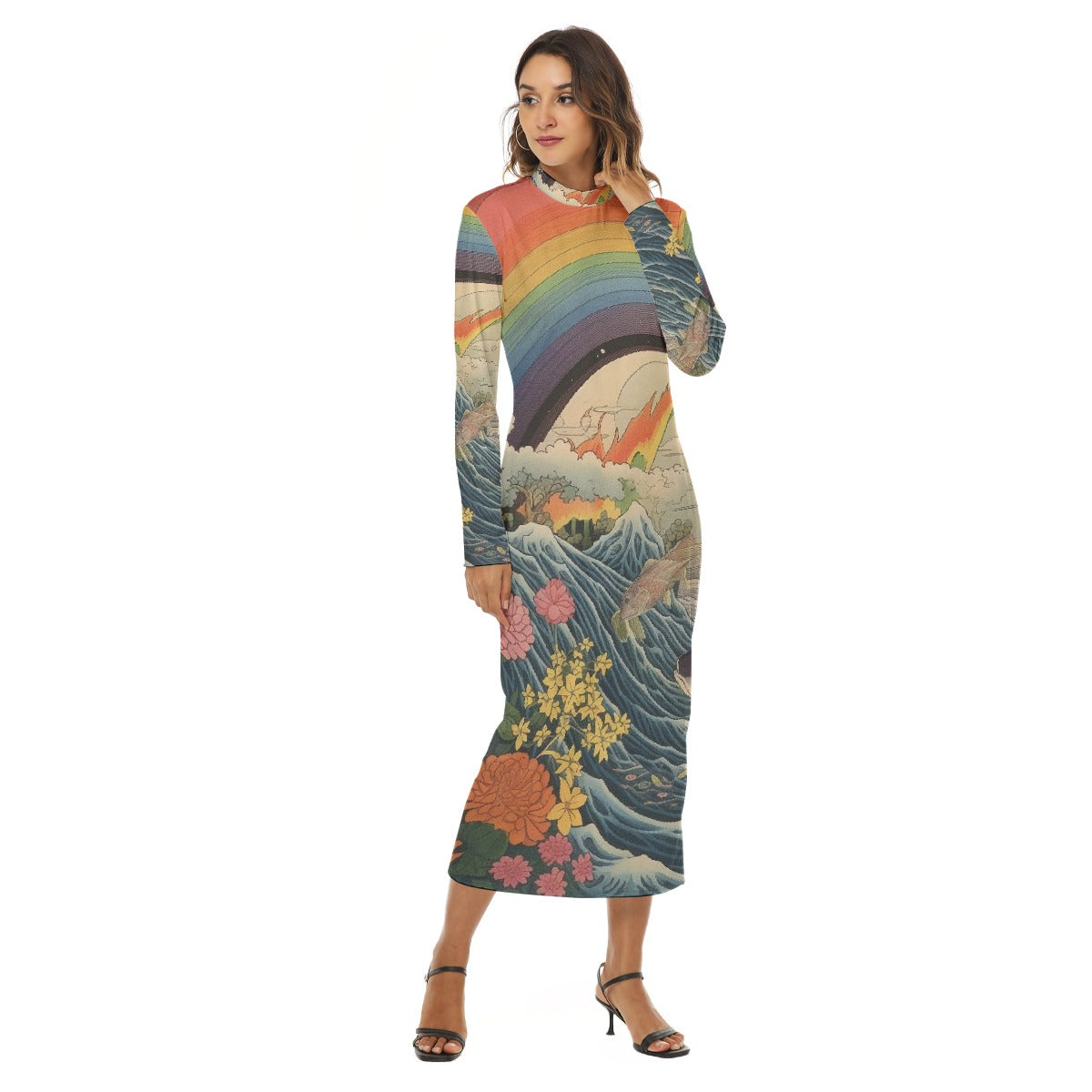 All-Over Print Women's Hip Dress