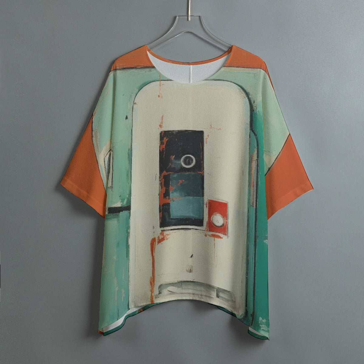 All-Over Print Women's Bat Sleeve Shirt