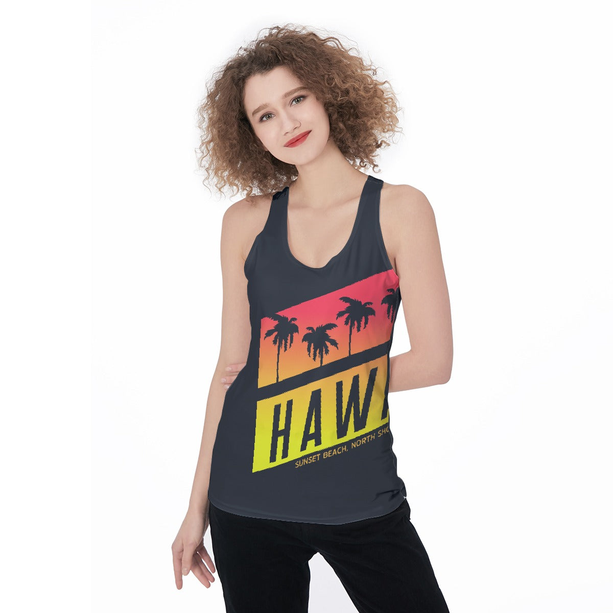 All-Over Print Women's Racerback Tank Top