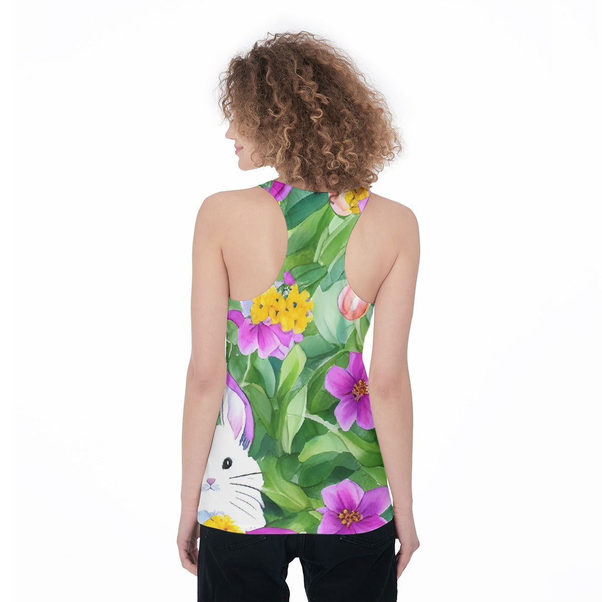 All-Over Print Women's Racerback Tank Top