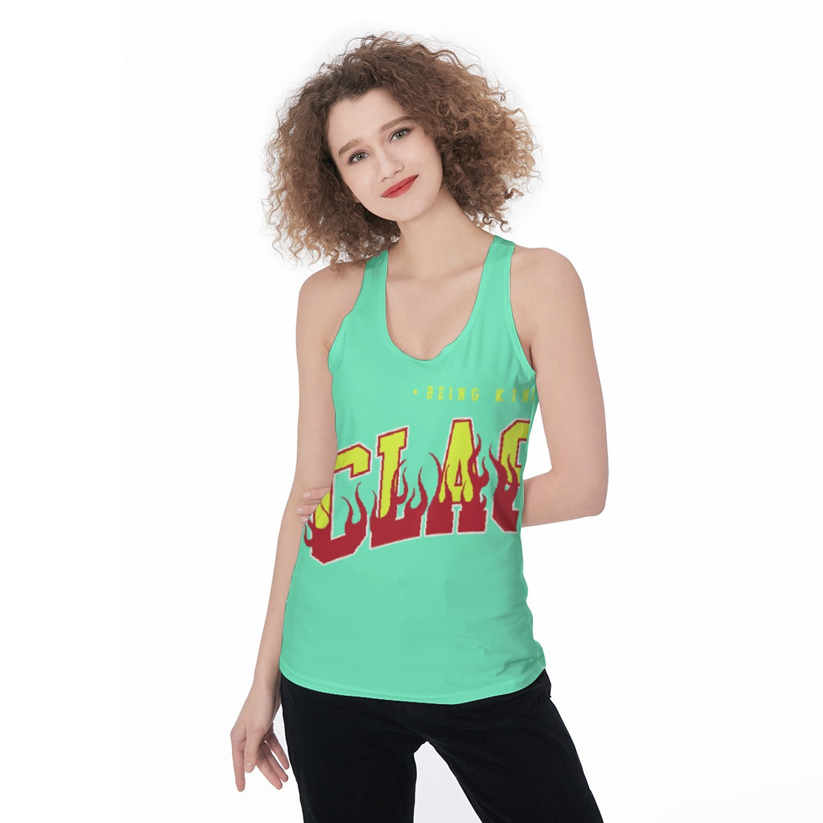 All-Over Print Women's Racerback Tank Top
