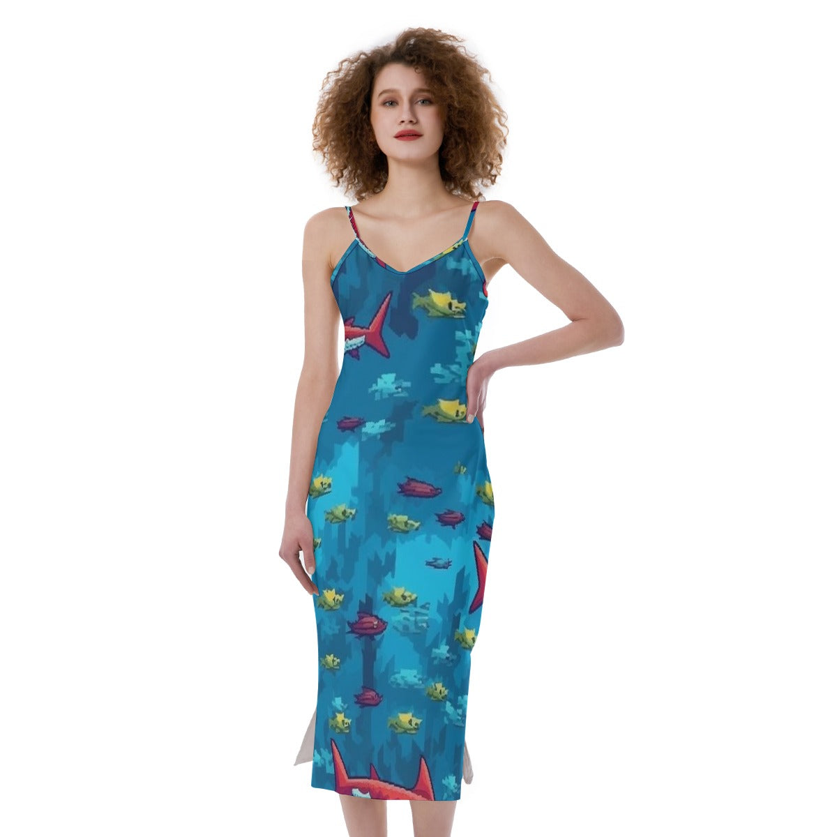 All-Over Print Women's Cami Dress
