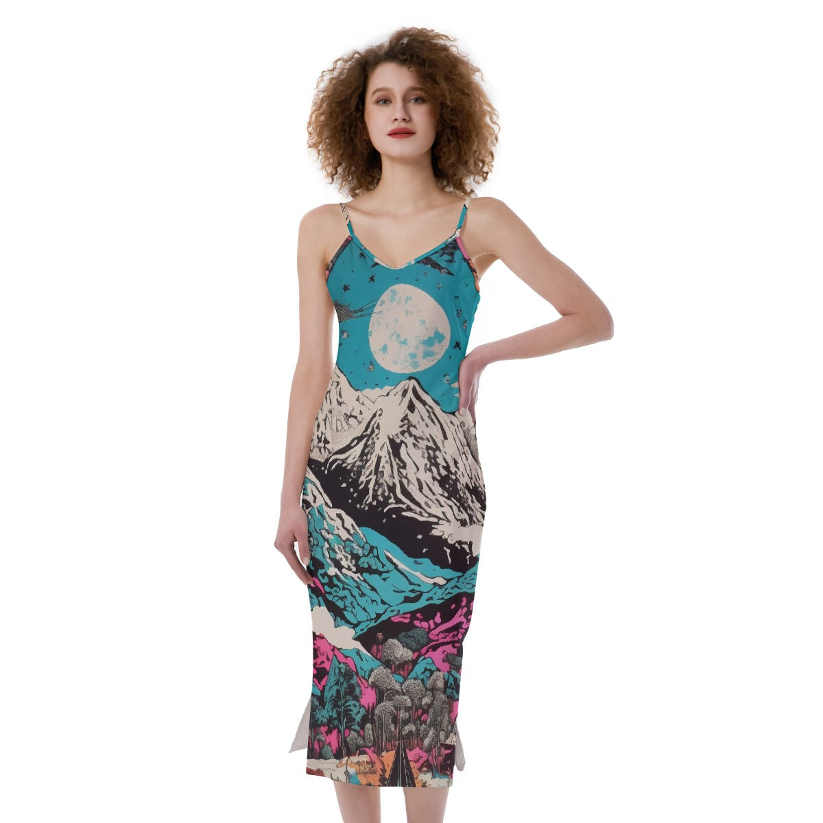 All-Over Print Women's Cami Dress