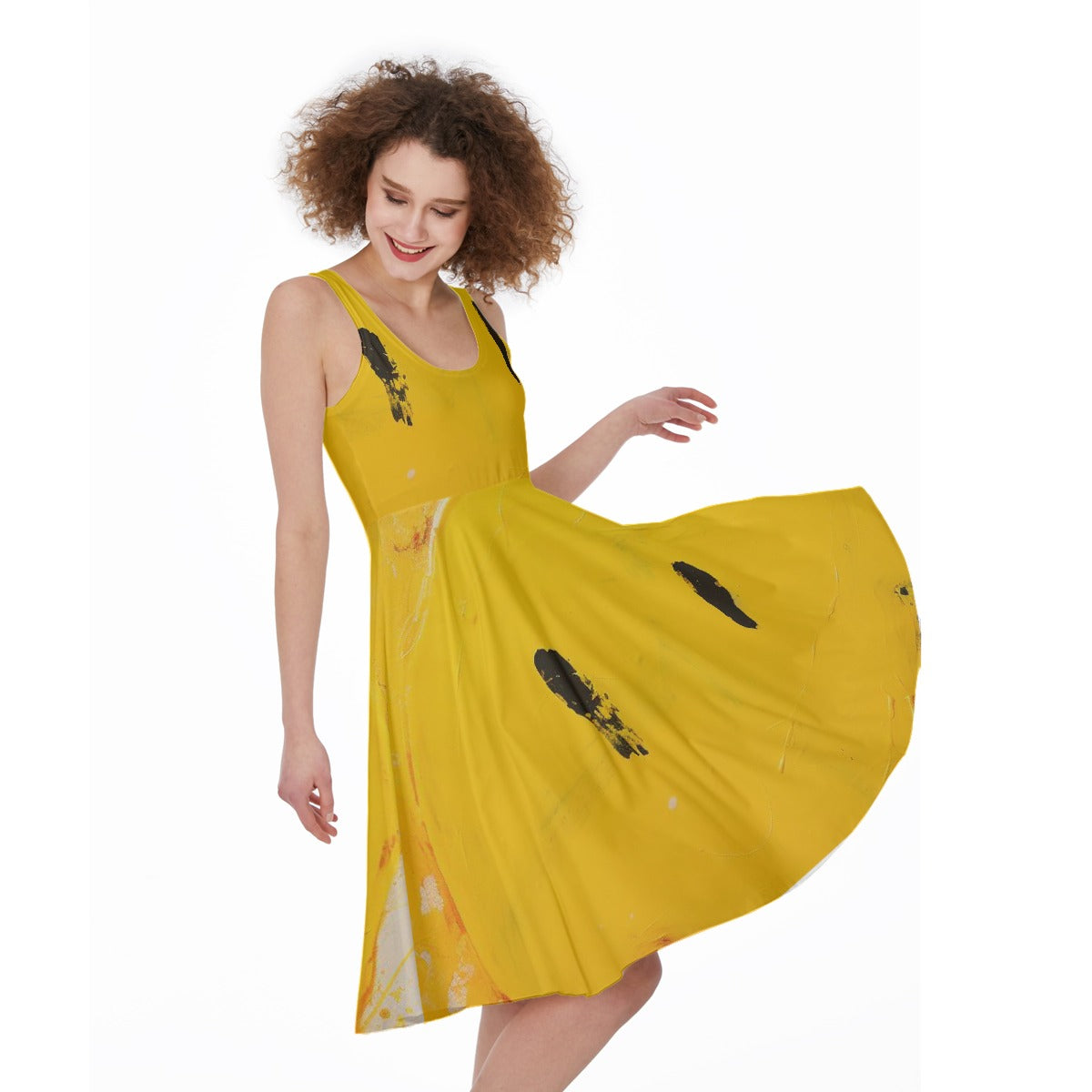 All-Over Print Women's Sleeveless Dress
