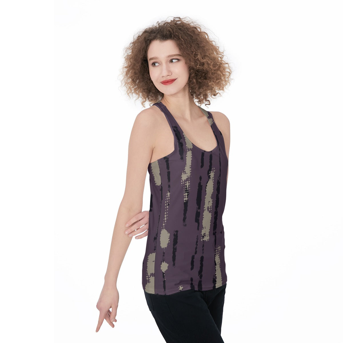 All-Over Print Women's Racerback Tank Top