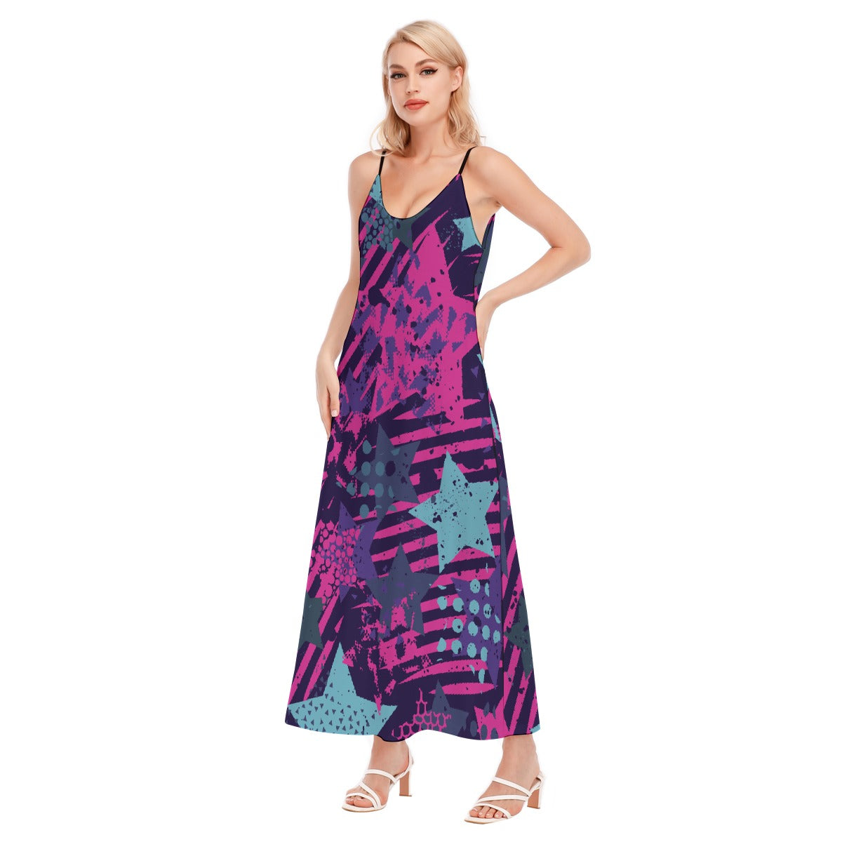 All-Over Print Women's Sling Dress