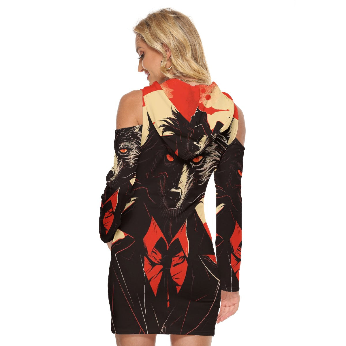 All-Over Print Women's Tight Dress