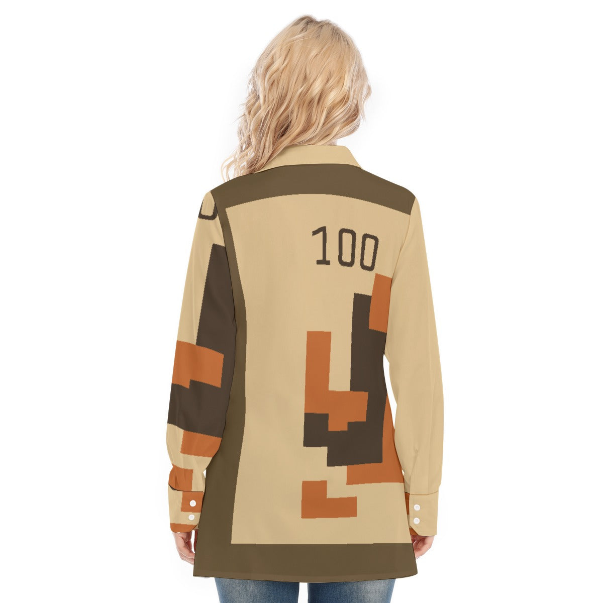 All-Over Print Women's Long Shirt