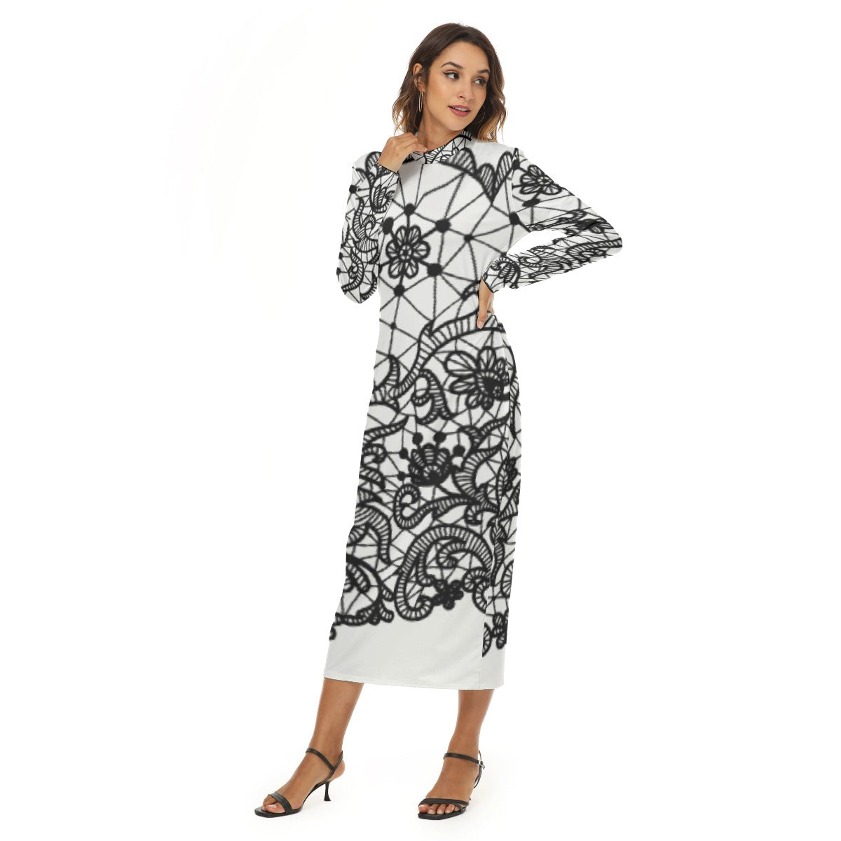 All-Over Print Women's Hip Dress