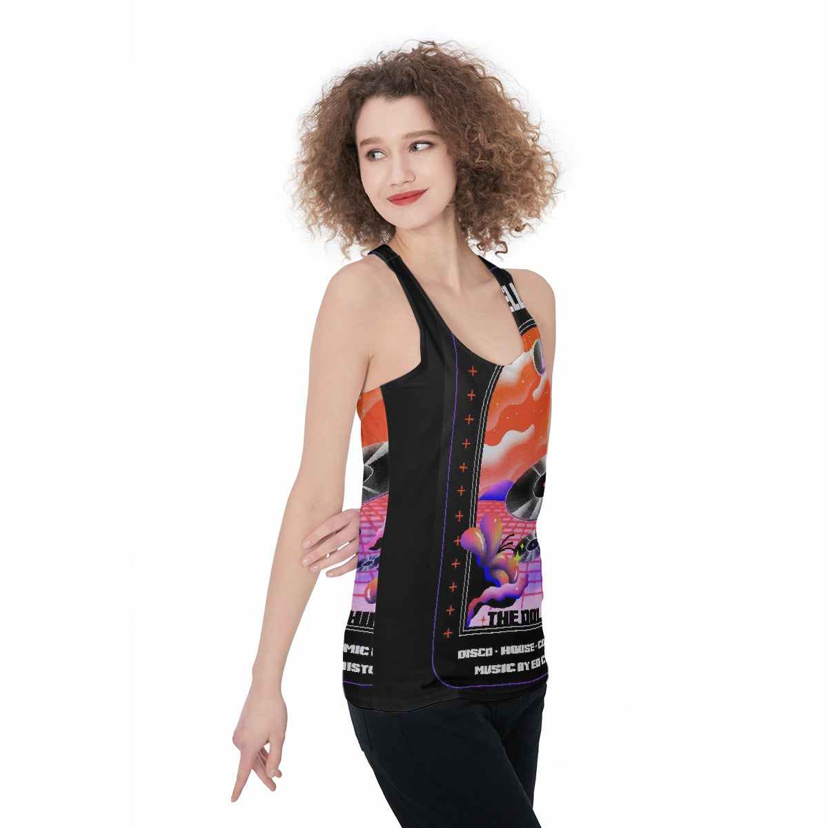 All-Over Print Women's Racerback Tank Top