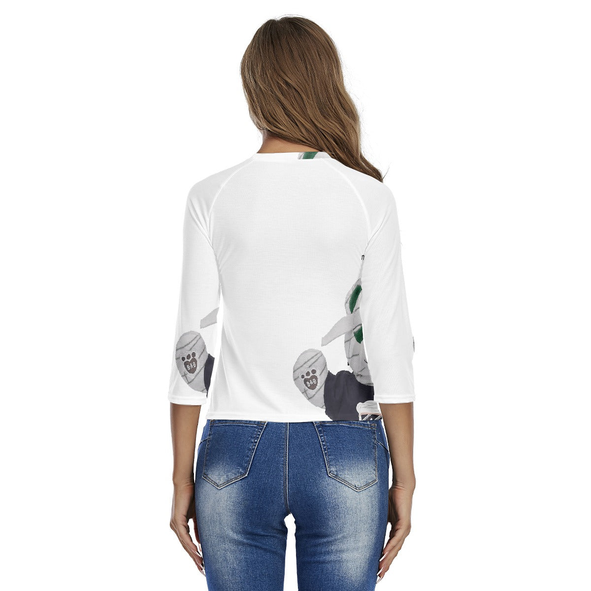 All-Over Print Women's Raglan Sleeves T-shirts
