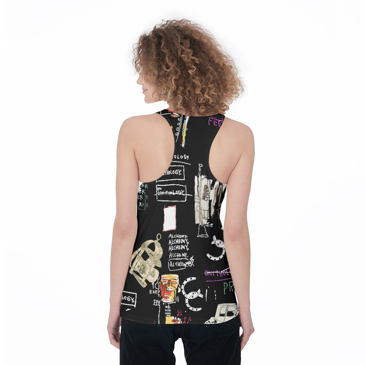 All-Over Print Women's Racerback Tank Top