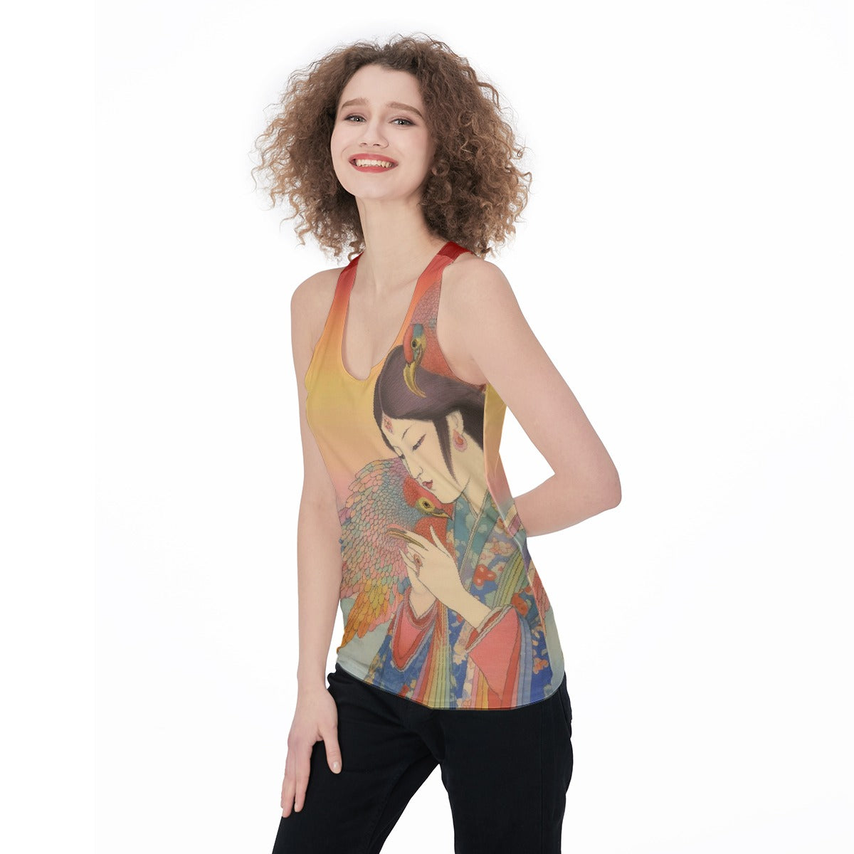 All-Over Print Women's Racerback Tank Top