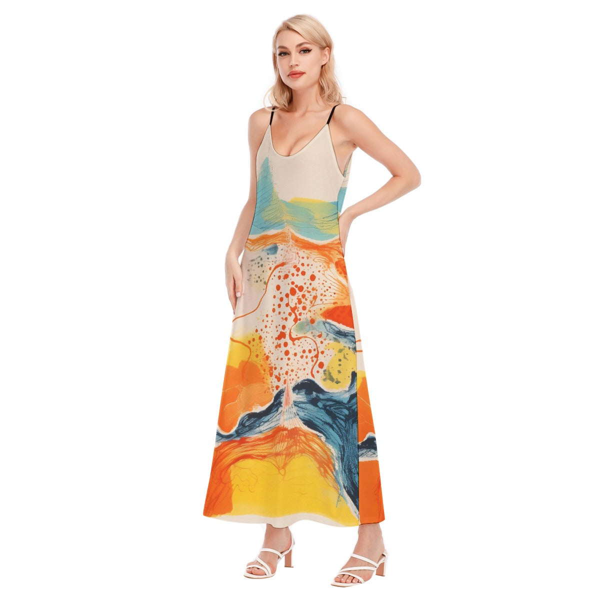 All-Over Print Women's Sling Dress
