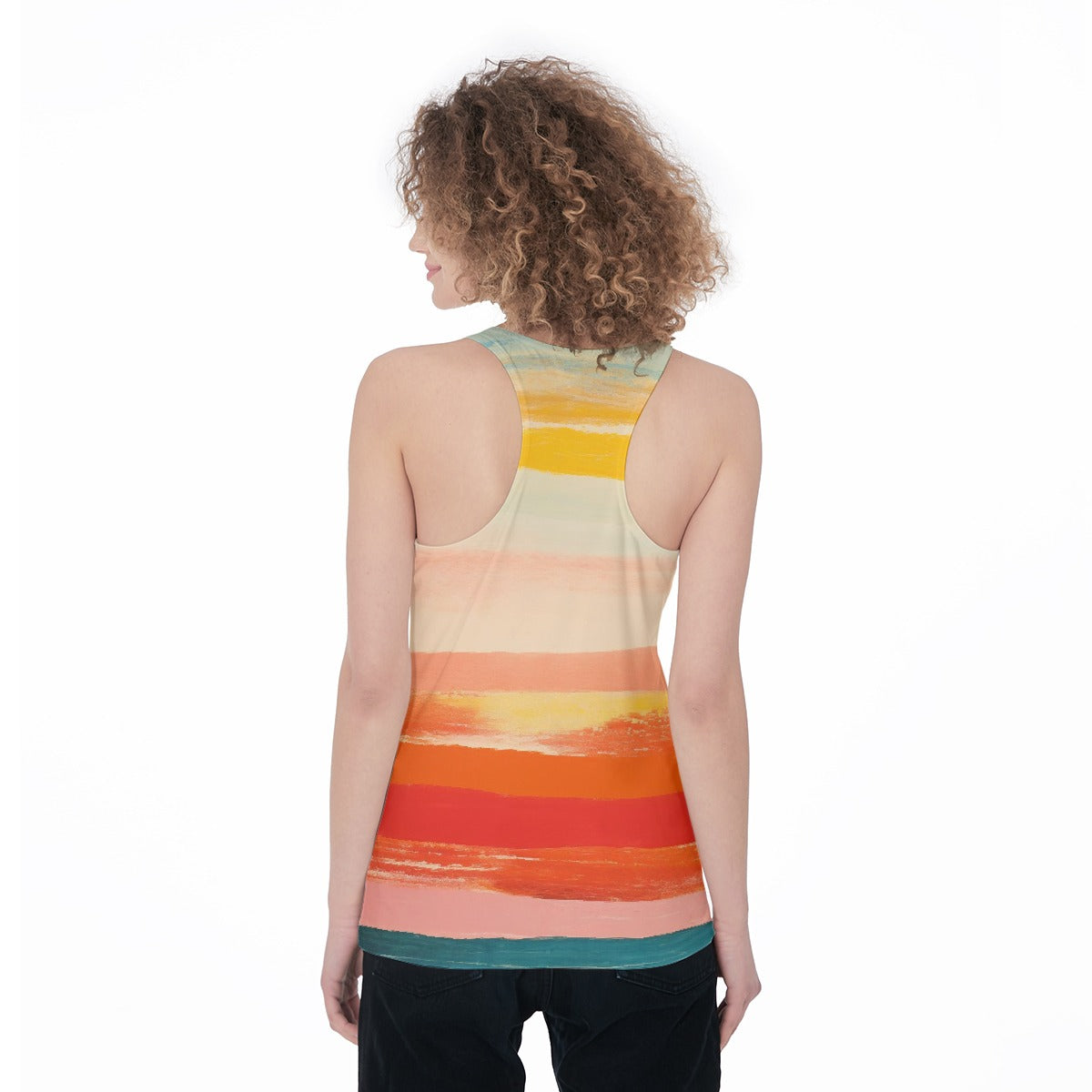 All-Over Print Women's Racerback Tank Top