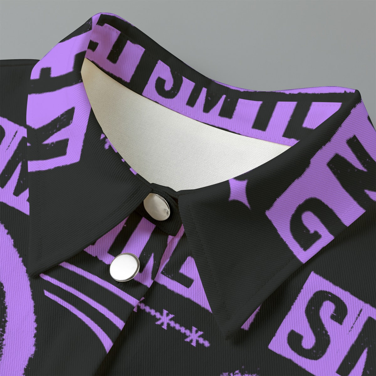 All-Over Print Women's Cropped Jacket | 245GSM Cotton