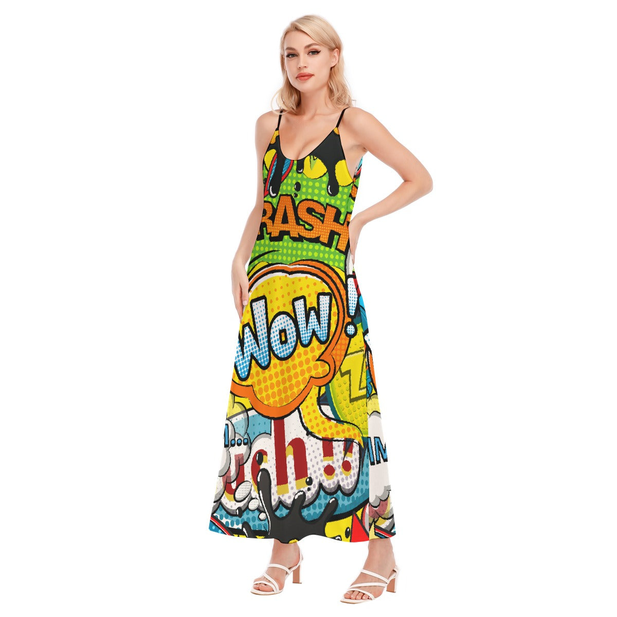 All-Over Print Women's Sling Dress