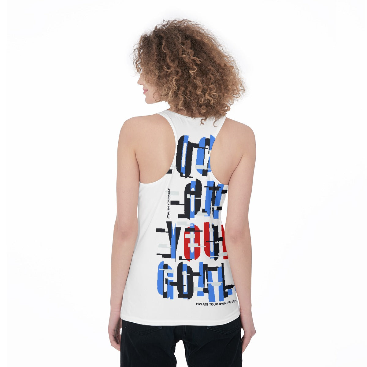 All-Over Print Women's Racerback Tank Top