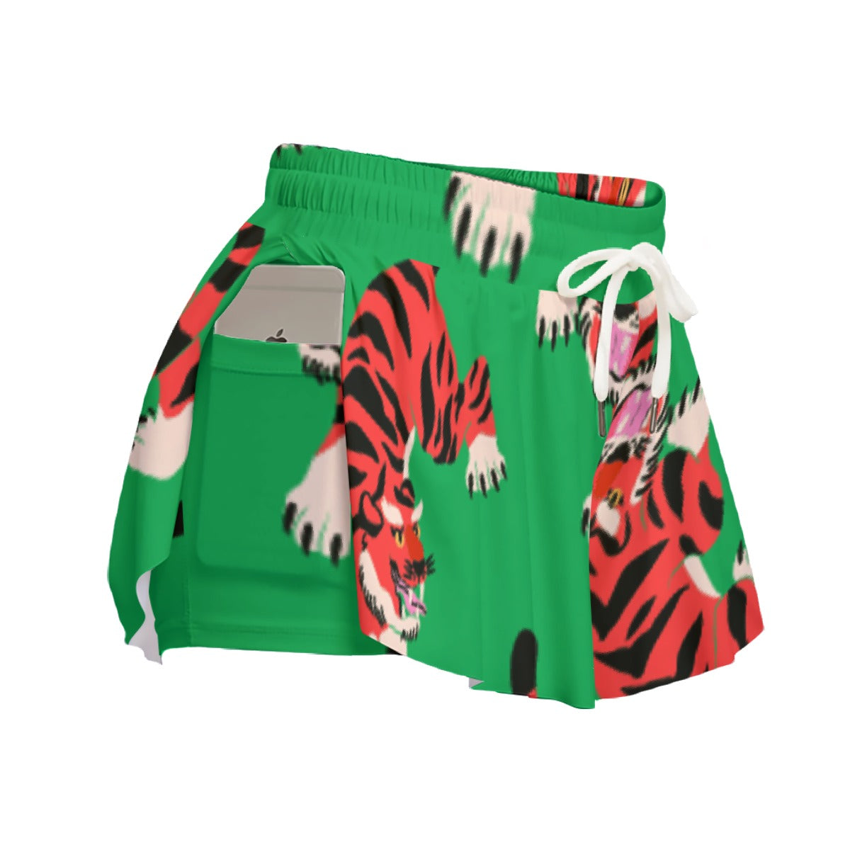 All-Over Print Women's Sport Skorts With Pocket