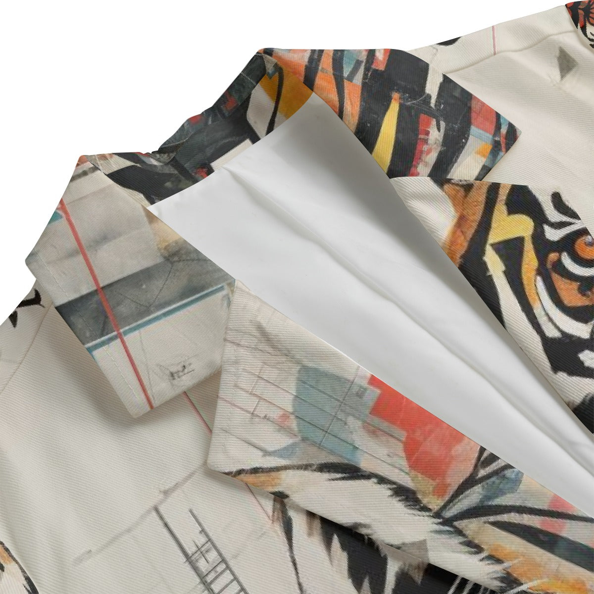 All-Over Print Women's Leisure Blazer