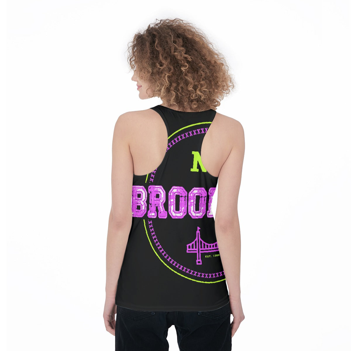 All-Over Print Women's Racerback Tank Top