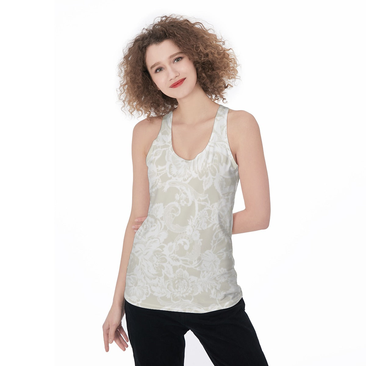 All-Over Print Women's Racerback Tank Top