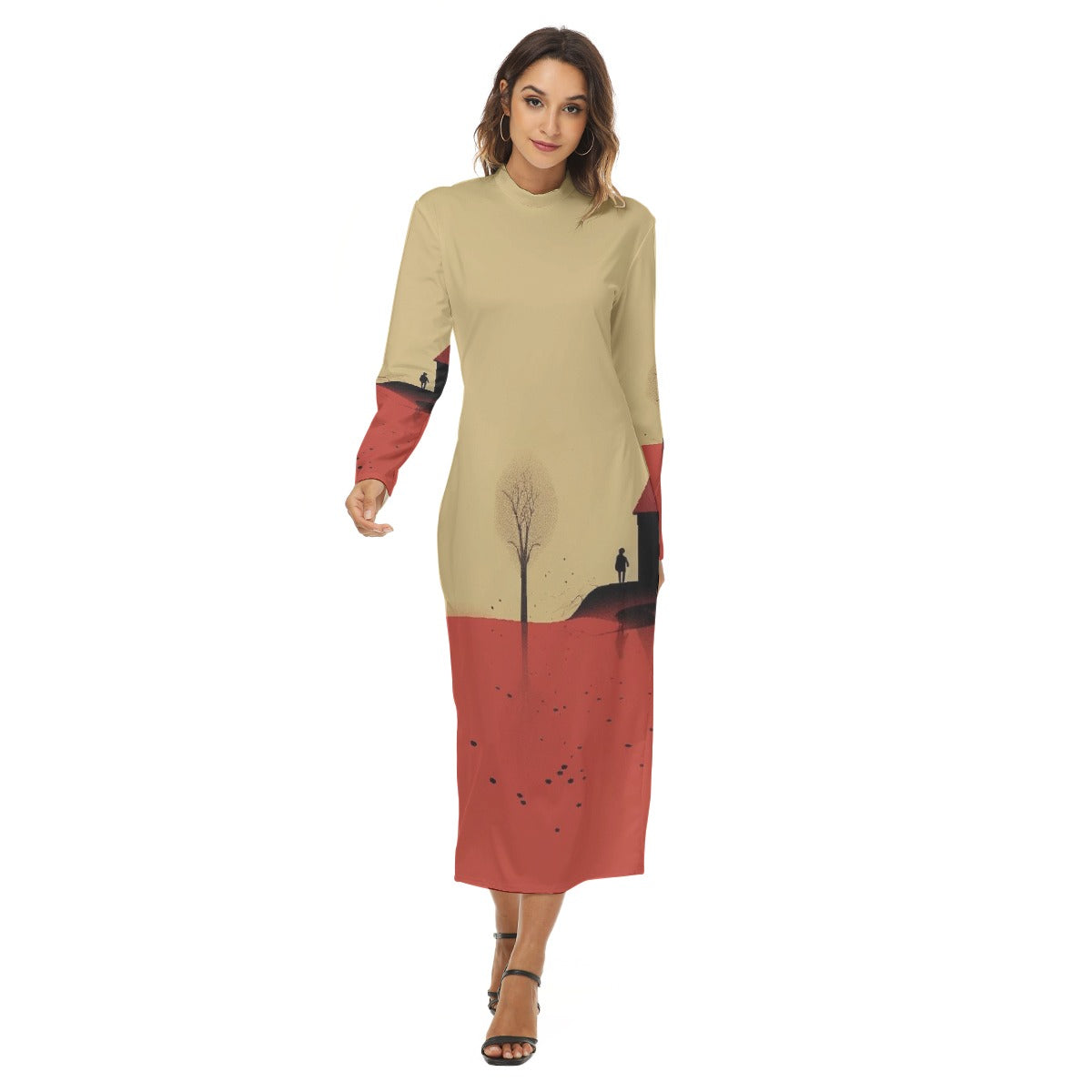 All-Over Print Women's Hip Dress