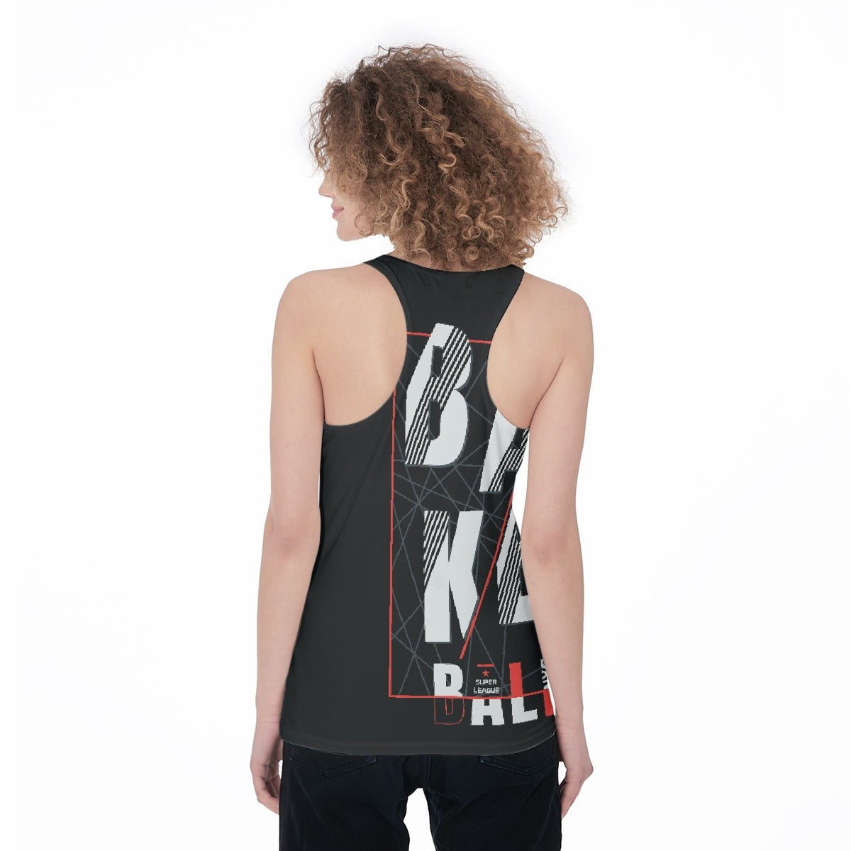 All-Over Print Women's Racerback Tank Top