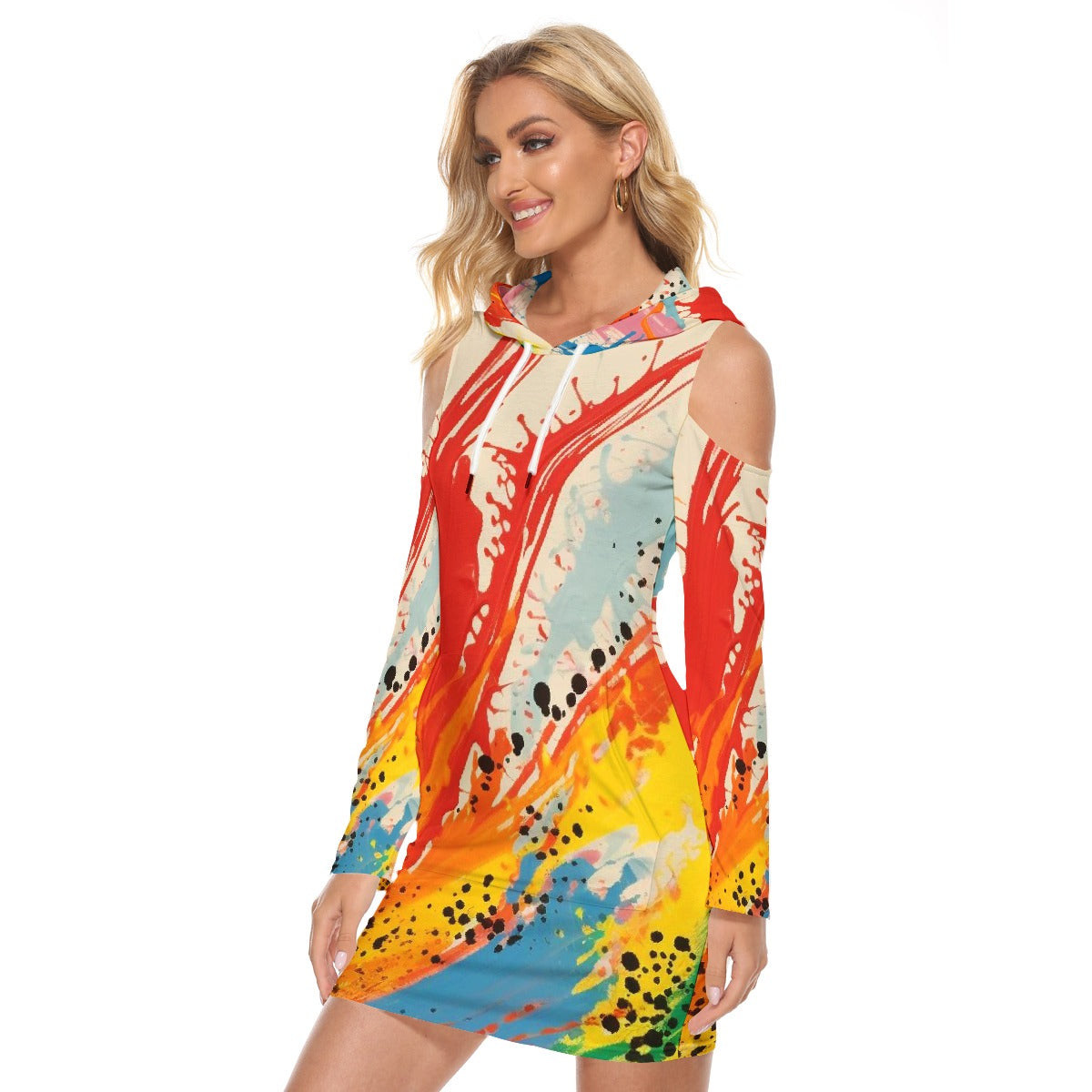 All-Over Print Women's Tight Dress