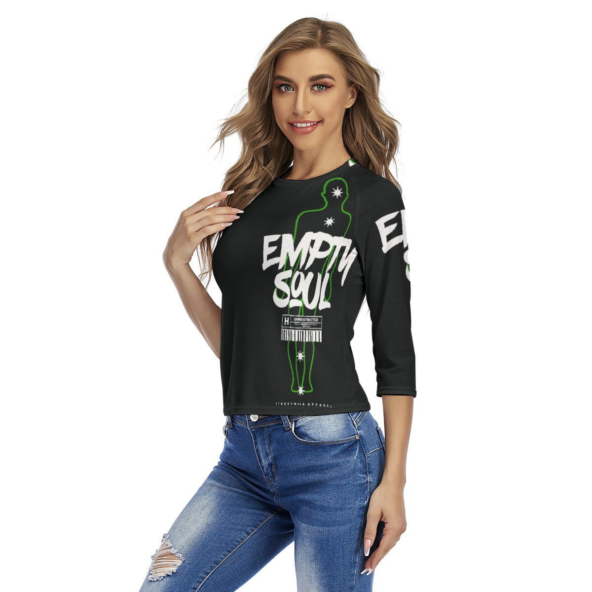 All-Over Print Women's Raglan Sleeves T-shirts