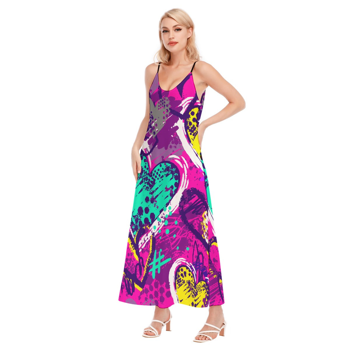 All-Over Print Women's Sling Dress