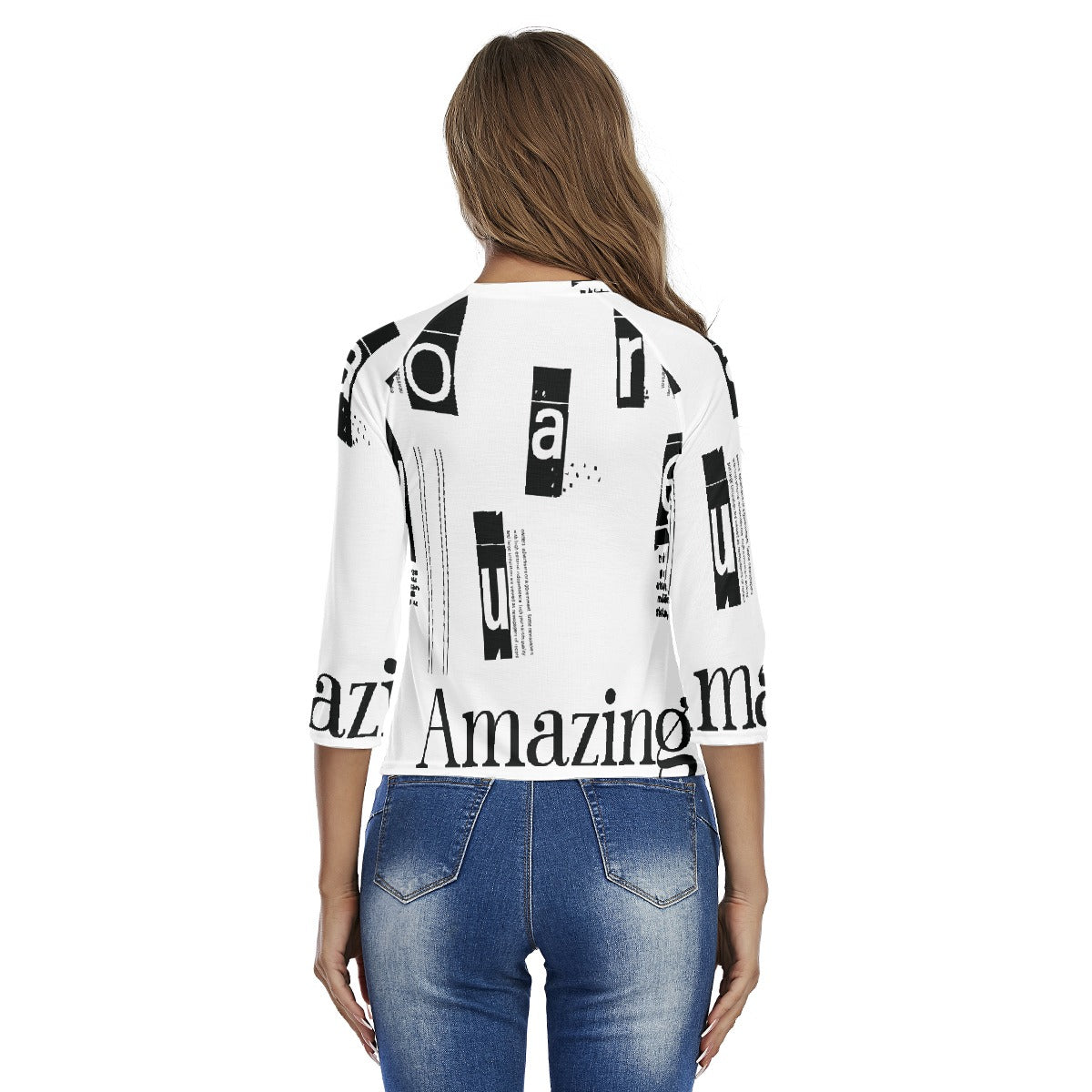 All-Over Print Women's Raglan Sleeves T-shirts