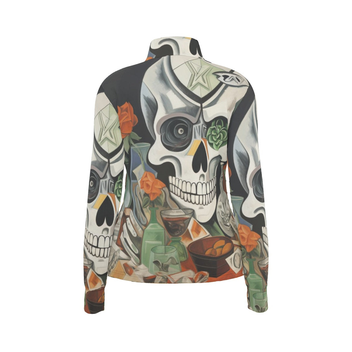 All-Over Print Women's Long Sleeve Thumbhole Jacket