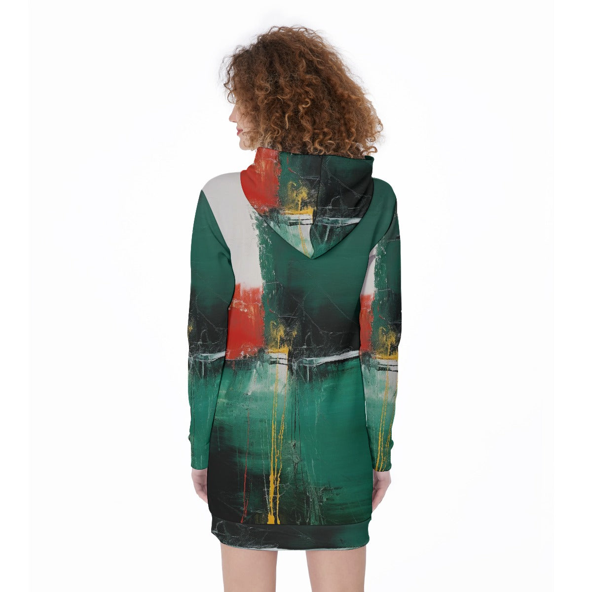 All-Over Print Women's Long Hoodie