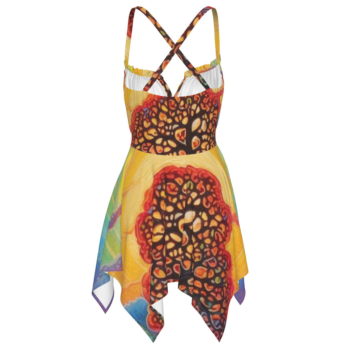 All-Over Print Women's Slip Dress