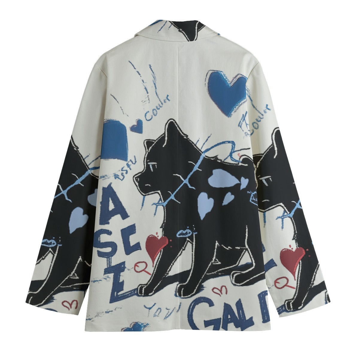 All-Over Print Women's Leisure Blazer