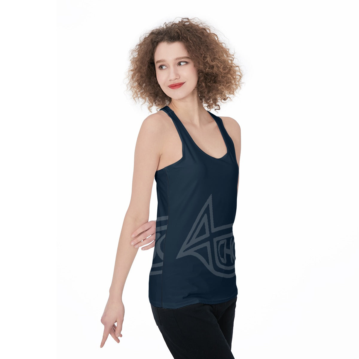All-Over Print Women's Racerback Tank Top