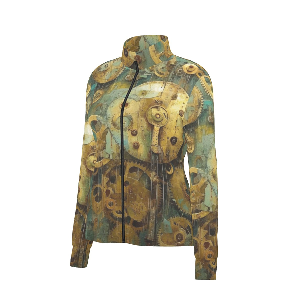 All-Over Print Women's Long Sleeve Thumbhole Jacket