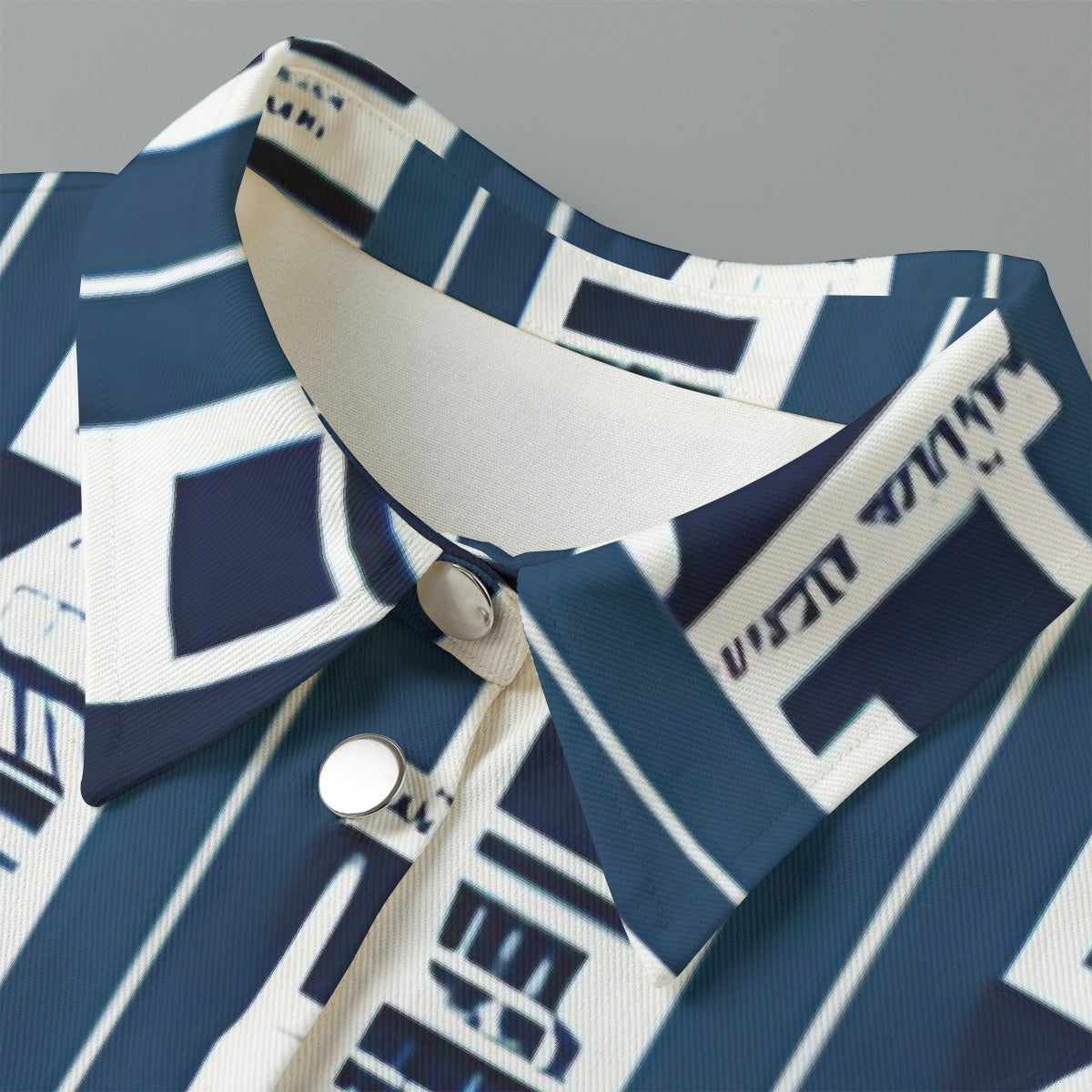 All-Over Print Women's Cropped Jacket | 245GSM Cotton