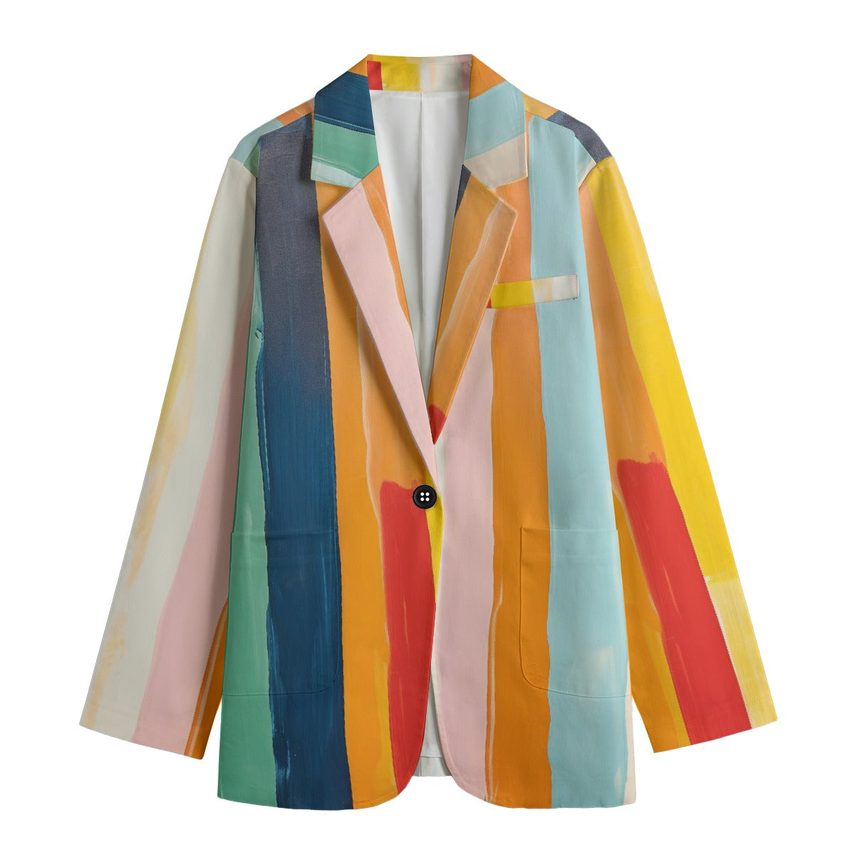 All-Over Print Women's Leisure Blazer