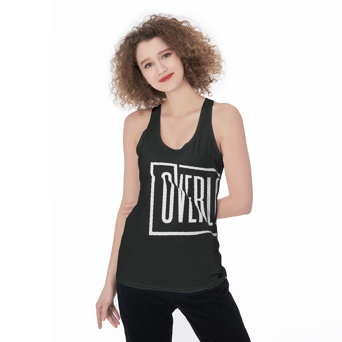 All-Over Print Women's Racerback Tank Top