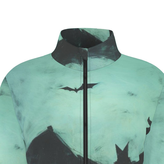 All-Over Print Women's Long Sleeve Thumbhole Jacket