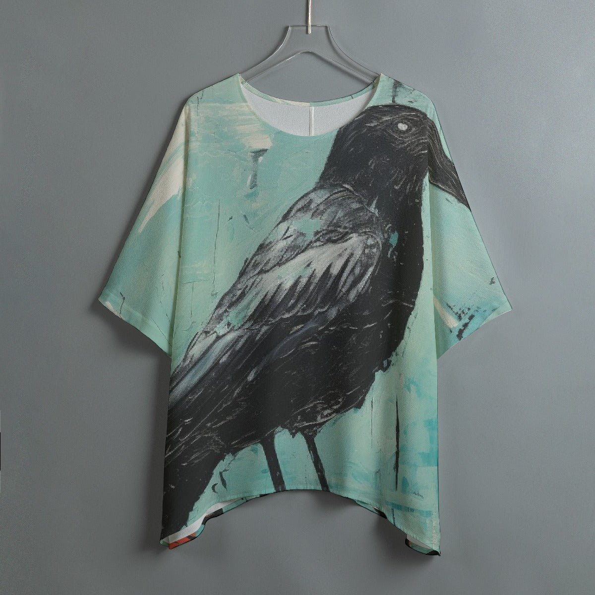 All-Over Print Women's Bat Sleeve Shirt