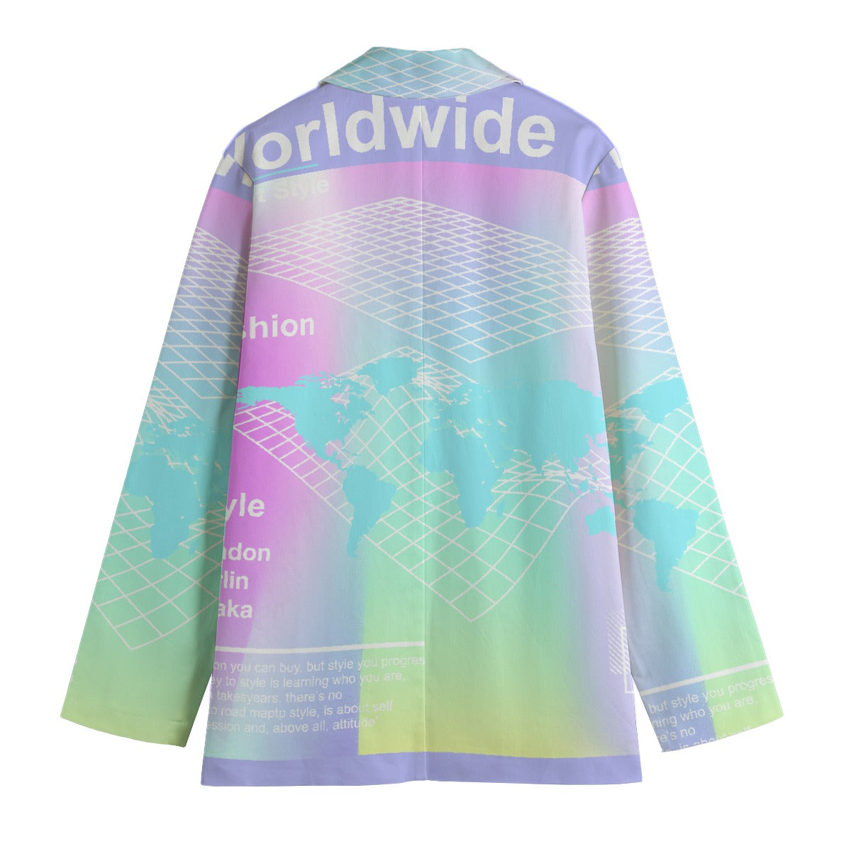 All-Over Print Women's Leisure Blazer