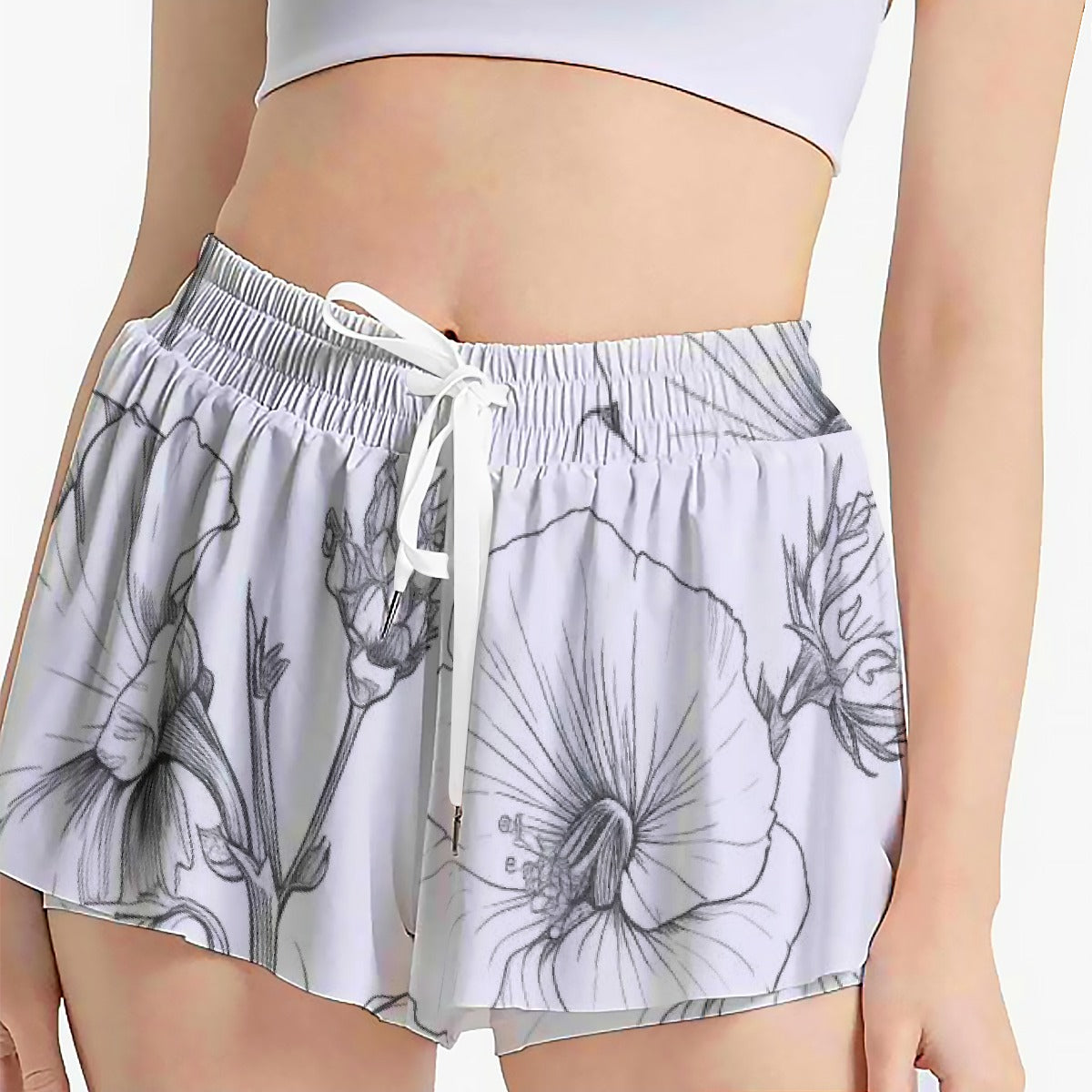 All-Over Print Women's Sport Skorts With Pocket