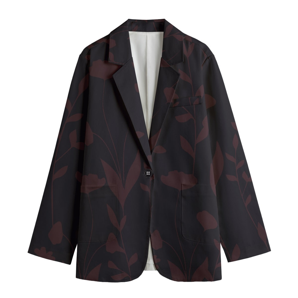 All-Over Print Women's Leisure Blazer